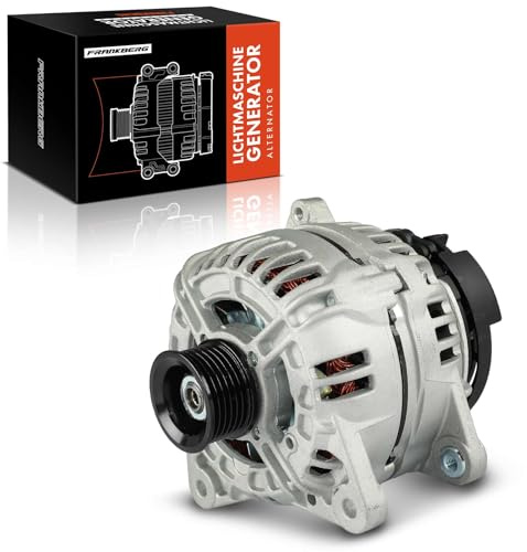 Frankberg Alternateur 150A Compatible avec Meg.ane III Grandtour KZ0/1 1.9L 2009-2024 Scénic III JZ0/1 1.9L 2009-2024 Movano Break J9 2.2L 2000-2010 Remplacer# 2310000QA5