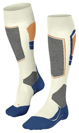 FALKE Calzini da sci da donna SK4 Advanced W Kh, materiale funzionale caldo, sottile, 1 paio