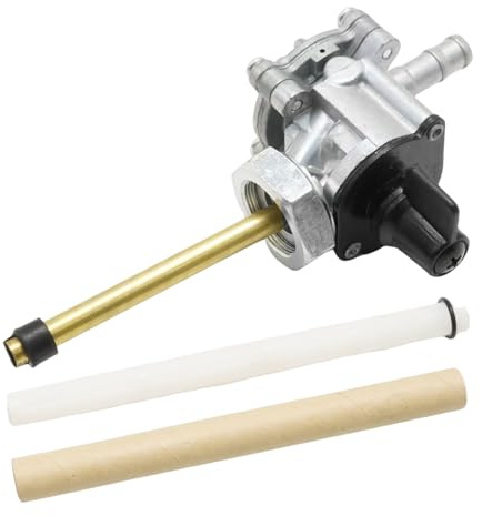 Hoypeyfiy Petrol Fuel Tap, Fuel Petcock Gas Fuel Tank Valve Fuel Pumps, Replacement for Honda CB 600 F Hornet 1998-2006