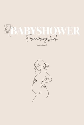 Babyparty Gästebuch zum Ausfüllen: Modernes Design im Boho Stil, Babyshower Spielidee, viel Platz für Fotos