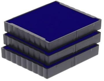Trodat Replacement Ink Cartridge 6/4924 - Pack of 3 Color Blue