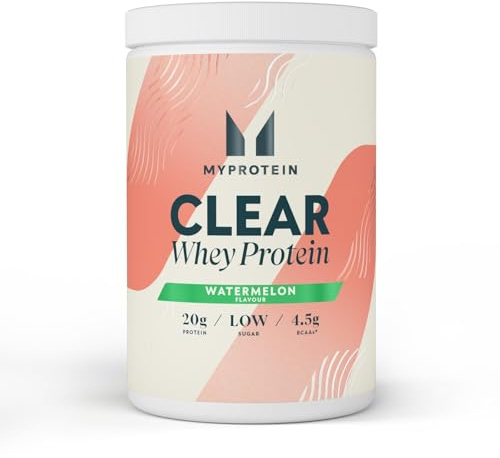 Myprotein Clear Whey Isolate Protein Powder | Watermelon - 20 Servings | 20g Protein | Fruity Protein Juice Drink with Low Sugar | Refreshing Low-Calorie Protein Water Alternative