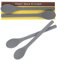Honey Bear Kitchen Silikon-Rührlöffel (2er-Set, Steingrau) für Kaffee & Tee