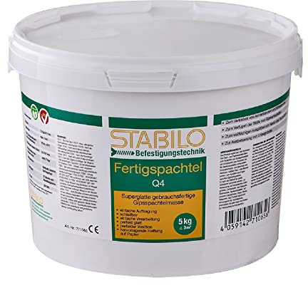 Fertigspachtel 5 kg weiß für innen | Spachtelmasse | Fertigspachtelmasse | Fugenspachtel | Glättspachtel | Gipsspachtel