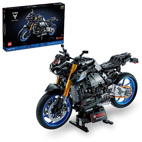 LEGO Technic Yamaha MT-10 SP 42159 Advanced Building Set for Adults, This Iconic Motorcycle Model for Build and Display Makes a Great Gift for Fans of Yamaha Vehicles or Motorcycle Collectibles