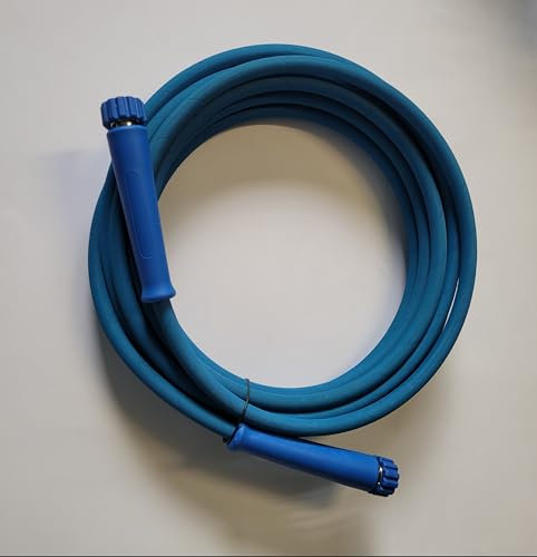 Hochdruckschlauch, HD-Schlauch - 1-Draht-Schlauch (1SN) – beiderseits M22x1,5 (Waschgerätenippel) max.210 bar - DN8 - passend für Kränzle, für Kärcher in 10m, 15m, 20m Lebensmittelausführung (10 m)