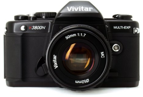 Vivitar SLR Camera - Black (VIV-V3800-50)