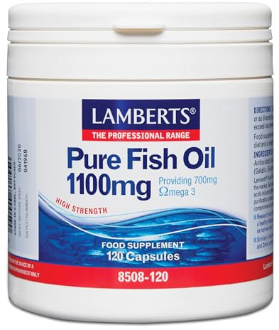 Lamberts Aceite de Pescado 1100 mg - 120 Cápsulas