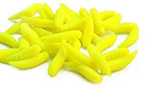 Set: 2 Packungen (insgesamt 80 Stück) von Behr Kunstmaden Bronze braun Glitter rot Natur gelb Japan Fluo (Fluo gelb)