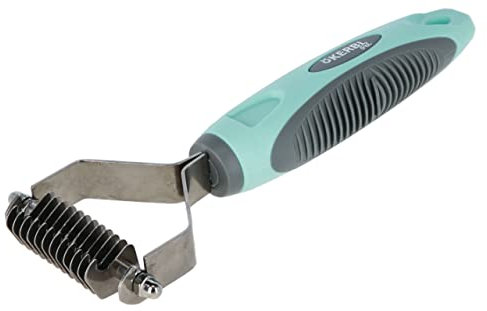 Kerbl Pet Fell-Entfilzungsstriegel 12 Messer, 18 cm