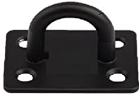 MACHSWON Stainless Steel Hook 46.5mm,U-Shaped Heavy Duty Ceiling Hooks, Wall Mount Pad Eye Plate Hook for Swings Hammocks Boat Rigging Marine Deck