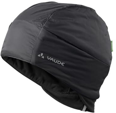 VAUDE Unisex Bike Warm Cap Plus Unterziehmütze, Schwarz, L EU