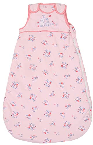 Ex UK Store Baby Winter Sleeping Bag 2.5 Tog 100% Cotton Sizes Newborn to 36 Months Boys Girls LUCKY DIP Design (GIRLS 0/6M)