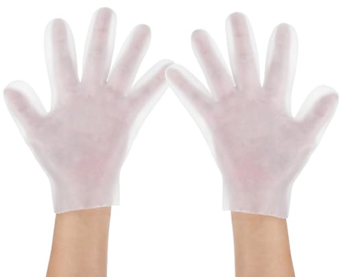 Guanti idratanti durante la notte in silicone per mani secche guanti in silicone morbido guanti idratanti gel spa guanti idratanti riutilizzabili guanti idratanti per riparare mani secche screpolate