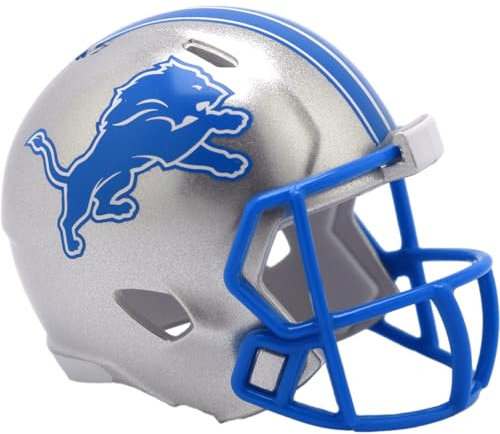 Riddell Speed Pocket Football Helm - NFL Detroit Lions 2024