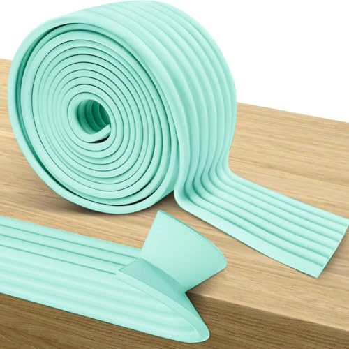 RANJIMA Multiusos Protector Espuma,500cmx80mmx8mm Protector de Bordes Autoadhesivo,Espuma Suave Extra Ancha para Muebles,protección de Bordes para bebés Niños,protección contra Golpes para Afilados
