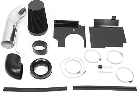 Brilluxa de admisión de aire frío, 4 pulgadas con protector térmico, apto para Avalanche V8 4.8L 5.3L 6.0L, kit de rendimiento del motor