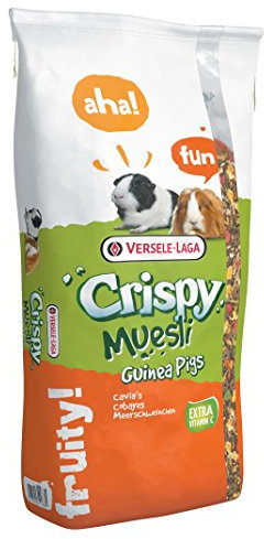 Versele-Laga A-17670 Crispy Muesli Knuspriges Müsli für Meerschweinchen, 20 kg
