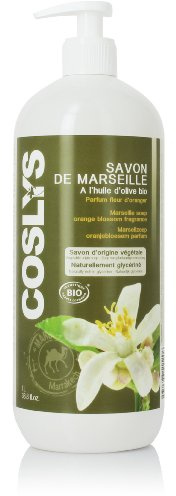 Coslys Hygiène Corporelle Savon de Marseille Corporel Fleur d'Oranger 1 L
