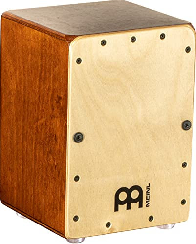 Meinl Percussion Mini Cajon Trommelkiste - Geschenkidee für Musizierende - Deko Geschenk für Kinder und Erwachsene - Schlagfläche Baltische Birke (MC1AB-B)