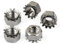 1/4–20 Ecrous à encoches en acier inoxydable avec External-tooth Rondelle de verrouillage, 20-pieces, Kep Écrou