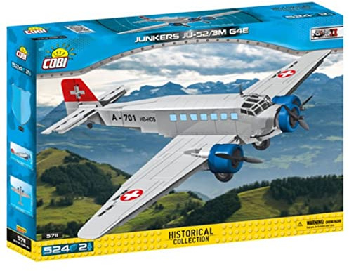 542 Pcs Historical Collection WWII Planes /5711/ Junkers Ju-52
