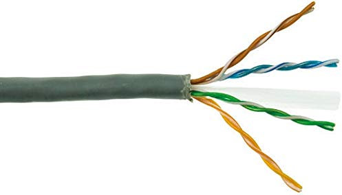 RS PRO Ethernet Cable Cat.6, 305 m, Grey Installation Cable U/UTP, Outer Diameter 6 mm, PVC, Pack of 305 m