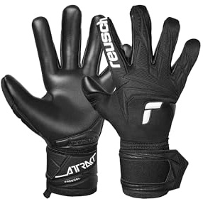 Reusch Gants de Gardien de But pour Hommes Adultes | pour l'entraînement et Les matchs | Gazon Artificiel, Gazon Naturel et Terrain Dur | Attrakt Freegel Infinity