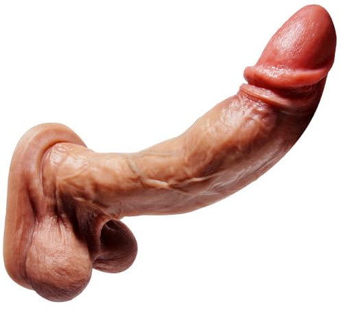 Riesiger Silikon-Dildo mit hyperrealistischen Adern, 28cm Riesengröße, 22cm-Einführung und starke große Saugnapfbasis - perfekt für Frauen und Paare, die XXL- und lange Dildos lieben