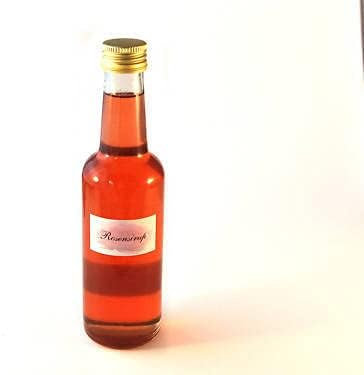 Rosen Sirup 250 ml - handgemacht - Rosensirup aus BIO - Rosenblüten -