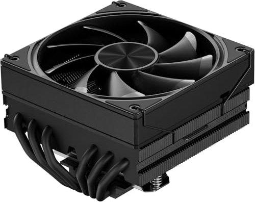 upHere gaming H85K6 Dissipatore Aria di Basso Profilo per CPU, 6×Ф6mm Tubi di Calore CPU Cooler, TDP 180W, Ventole PWM da 120mm, Intel LGA 2011/2066(X79/X99), AMD AM5/AM4 (85mm Altezza)