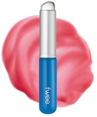 fwee Fingerlike Silicone Lip Brush Mini | Multi-purpose Makeup Blending Brush with Lid