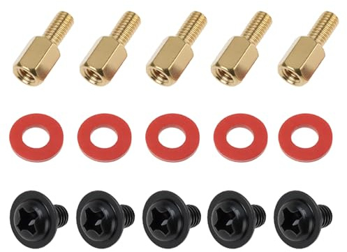 LT Easiyl Kit de 30 Tornillos para Placa Base de PC M3 para Computadora de Escritorio