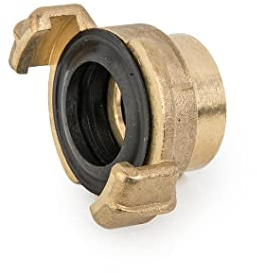 AP Supplies Brass Geka Type Claw Fitting 1 BSP Male | Hose Connector | Universal Claw Coupling for Water, Air & Irrigation Systems