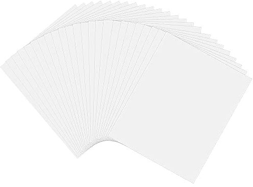 GIRAFEDA 150 Stück Diamant Malpapier Trennpapier 5D Diamond Painting Silikonpapier 15 * 10cm Diamond Painting Abdeckung Antihaft DoppelseitigesTrennpapier für Diamant Stickerei Zubehör