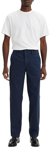 Levi's Men's XX Chino Authentic Straight Trousers, Navy Blazer Soft Gd, 31 W/30 L