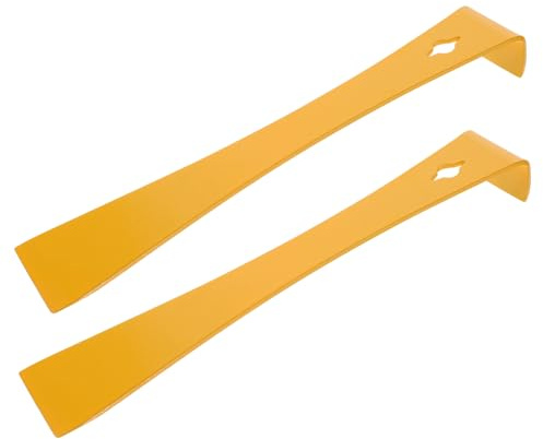 Ipetboom 2 pièces Outil de Nettoyage Ruche Acier Inoxydable Grattoir Multifonction pour Apiculture Résistant à Usure Facile à Nettoyer Accessoire Essentiel pour Apiculteurs