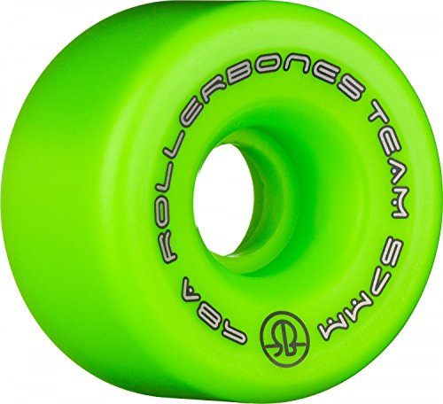 RollerBones Logo Wheels 98a (Green, 57MM)
