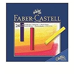 Sg Educación f128324 Faber tiza Pastel, suave (Pack de 24)