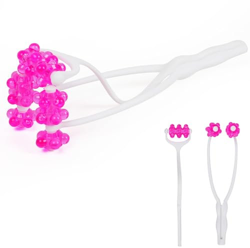 Facial Roller Beauty Massager natürlicher Anti-Aging-Gesichtsroller bei Augenschwellungen, zur Hautstraffung, Verjüngung von Gesicht und Hals, natürlich Massagegerät