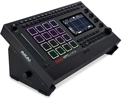 XTS Desktop Stand, Large 10.6 - 18.5 Size For Sampler / Synth / MIDI Controller / Drum Machine, Fits Akai MPC Live 3 & MPC Live 2 / Ableton Push 3 / Native Instruments Maschine and more, by Analog Cases