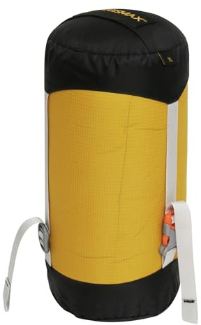 AEGISMAX Ultralight Water-Resistant Compression Stuff Sack for Sleeping Gear Accessories Outdoor Camping Storage Bag 1.5L/3L/5L/8L/10L/13L/20L/30L/45L(3L Golden)