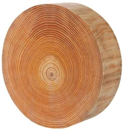 Tabla De Picar Redonda Madera De Pino Para Uso Doméstico Y Hotelero Adecuada Para Picar, Trinchar Y Picar Huesos(42.5 * 7cm)