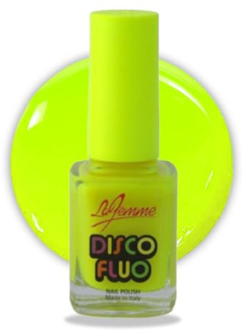 Neon Yellow Nail Polish – Bright, Quick-Drying & Long-Lasting Fluorescent Nail Paint – No UV Needed High-Gloss Finish for Bold Nails (Yellow, Pack)