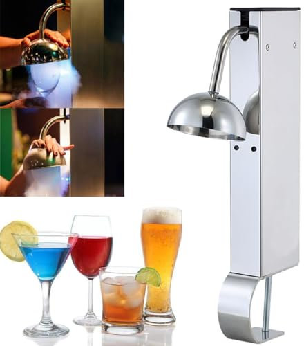 Refrigeratore per Bicchieri Commerciale, Brina istantanea in Acciaio Inox CO2, refrigeratore per Birra e Vino da Bar, congelatore, 1 Tazza/6 Secondi, per Discoteche, Pub e ristoranti