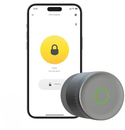 Yale - Linus Smart Lock L2 Lite - Silber - 05/109100/SI - Schlüsselloser Zugang - Einfache Installation - Matter-kompatibel | Digitale Schlüssel - Echtzeitaktivität - Yale Home App