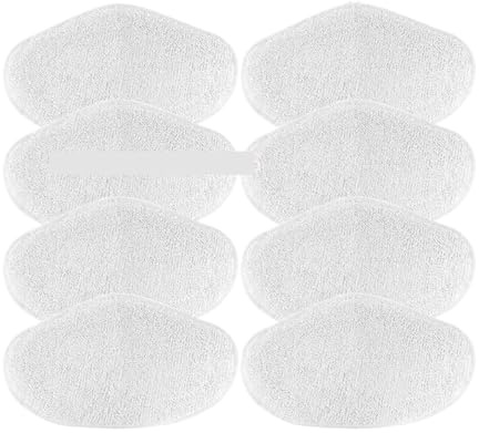 Tvättbar Moppduk, Kompatibel för Polti Vaporetto PAEU0332 Ångdammsugare, Reservdelar Till Mikrofibermoppdukar(8pcs)