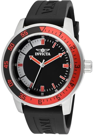 Invicta Men's 12845 Specialty Black Dial Watch