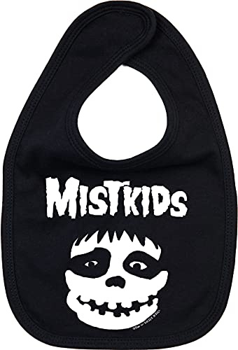 MISTKIDS Baby Lätzchen Bib, schwarz
