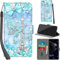 Handyhülle für Huawei P10 Lite Hülle PU Leder Schutzhülle Klappbar mit Kartenfach Ständer Handytasche mit Kameraschutz Flip Case Klapphülle für Huawei P10 Lite, Turm
